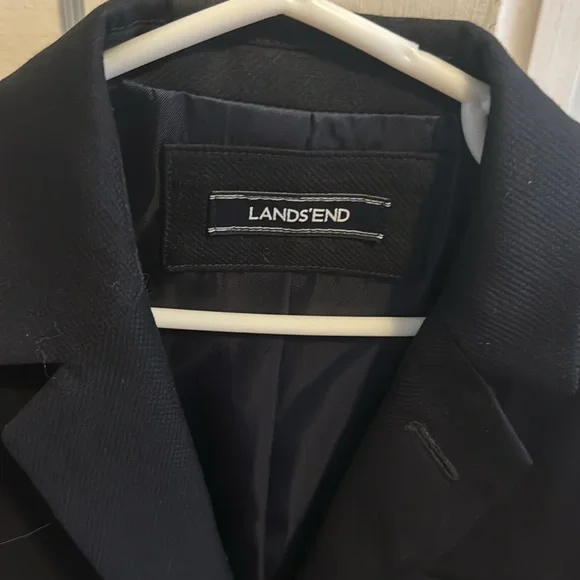 Lands’ End Kids Blue Blazer.